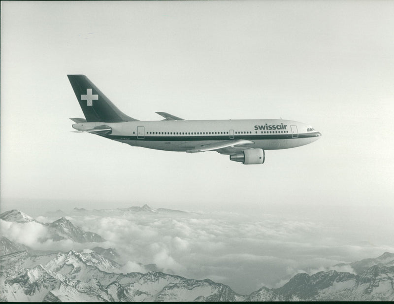 Aircraft: Swissair - Vintage Photograph