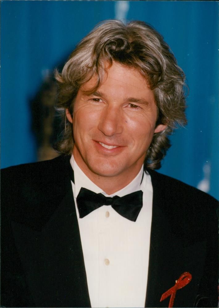 Richard Gere at the Oscar Ceremony, March 1993. - Vintage Photograph