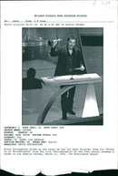 Bruce Springsteen American singer-songwriter. - Vintage Photograph