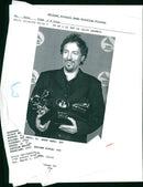 Bruce Springsteen American singer-songwriter. - Vintage Photograph