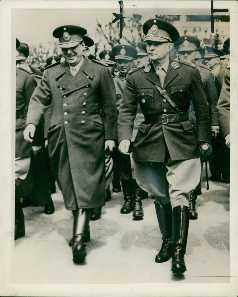 General Franklin Lucero, Commander-in-Chief of the 'Forces of Repression' in Argentina - Vintage Photograph
