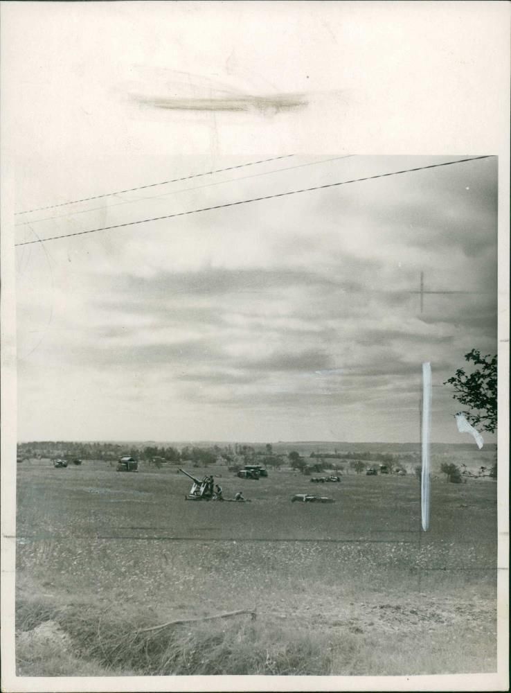 to Falaise. - Vintage Photograph
