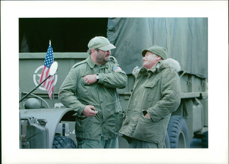 Two German Military - Vintage Photograph