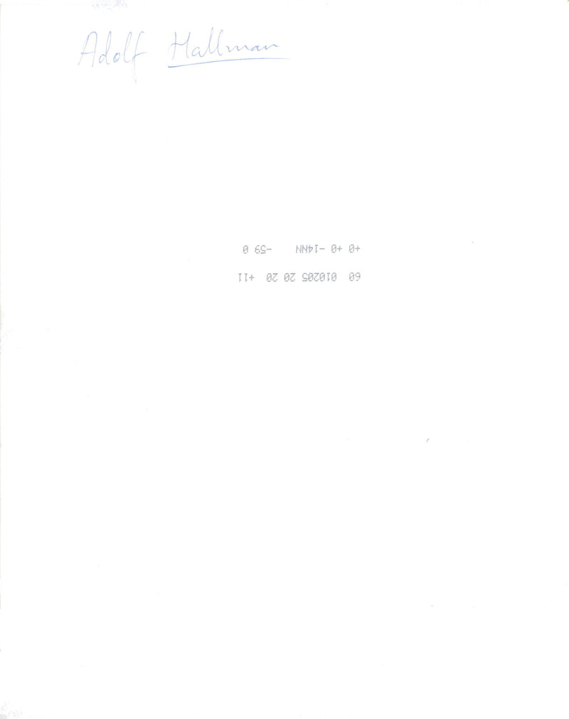 Adolf Hallman, artist / writer - Vintage Photograph