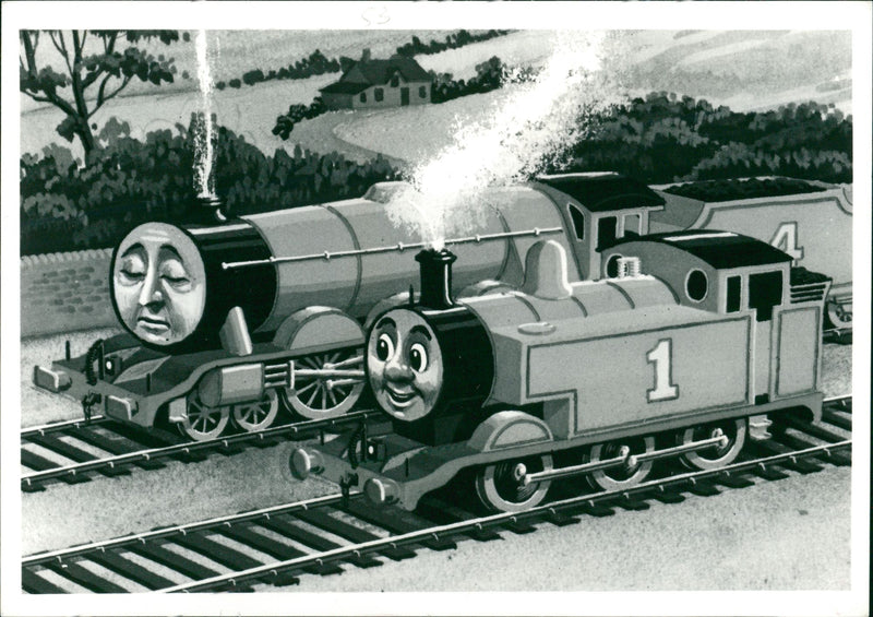 Thomas the Tank Engine - Vintage Photograph