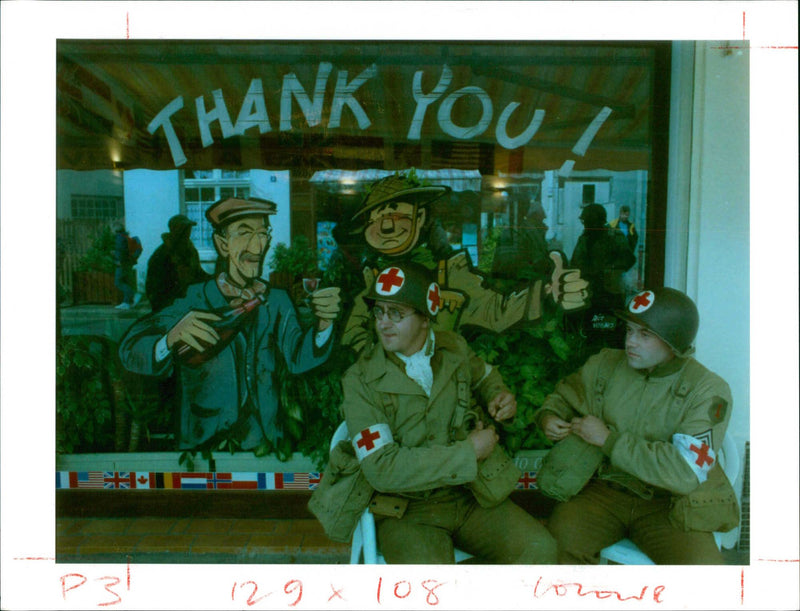 Germany War France D Day - Vintage Photograph