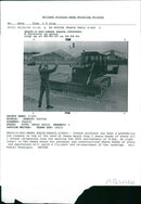 french soldier lay down a prefabricated roadway - Vintage Photograph