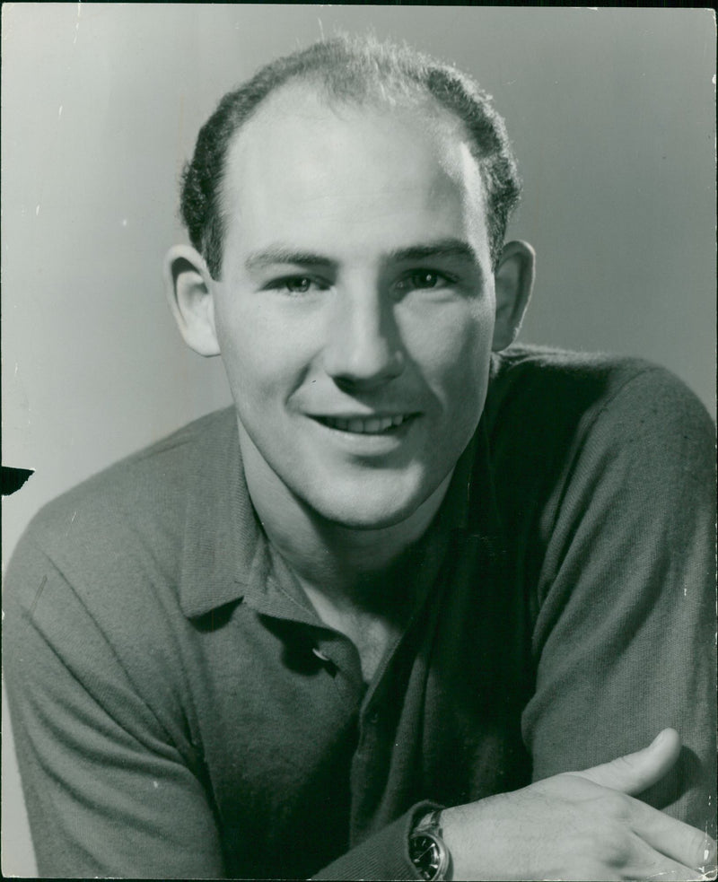 Stirling Moss British racing driver - Vintage Photograph