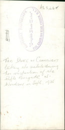 Connaught late duke . - Vintage Photograph