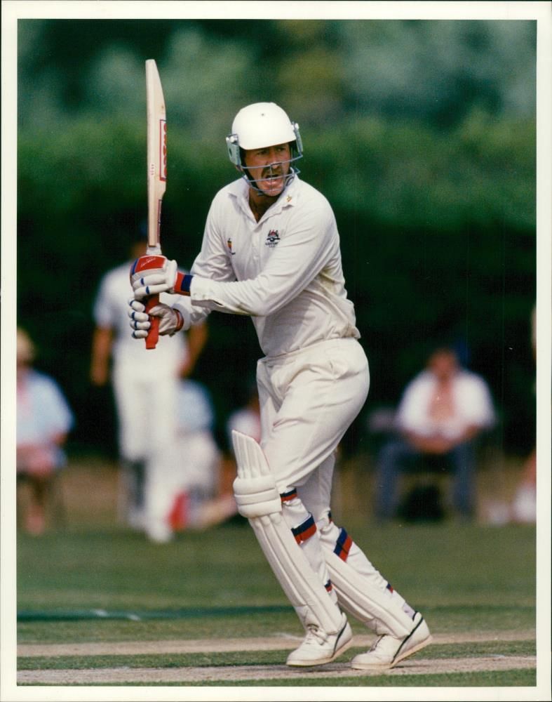 Simon Hinks Cricketer - Vintage Photograph