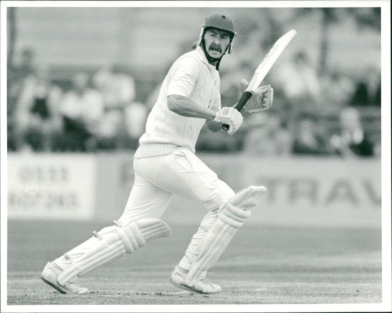 Simon Hinks Cricketer - Vintage Photograph