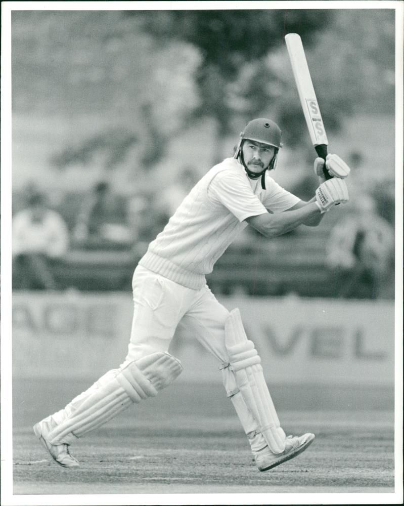 Simon Hinks Cricketer - Vintage Photograph