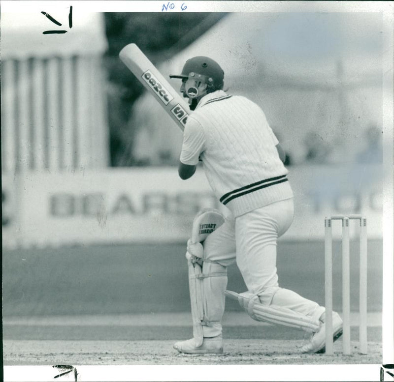 Simon Hinks Cricketer - Vintage Photograph