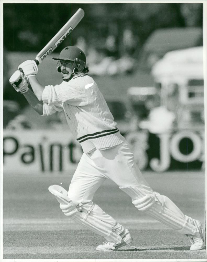 Simon Hinks Cricketer - Vintage Photograph