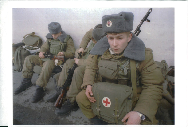 Russian Armed Forces Military - Vintage Photograph