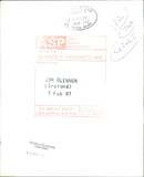 Jim Glennon - Vintage Photograph