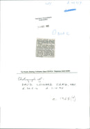 David Craig - Vintage Photograph