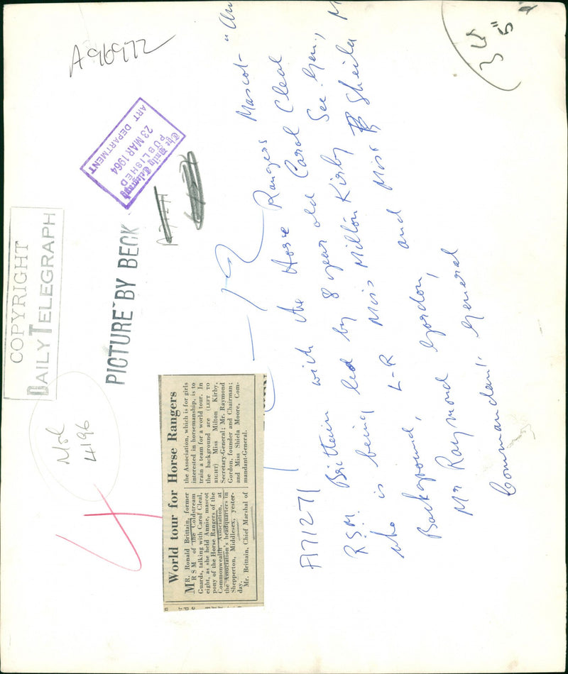 Ronald Brittain Military officer - Vintage Photograph