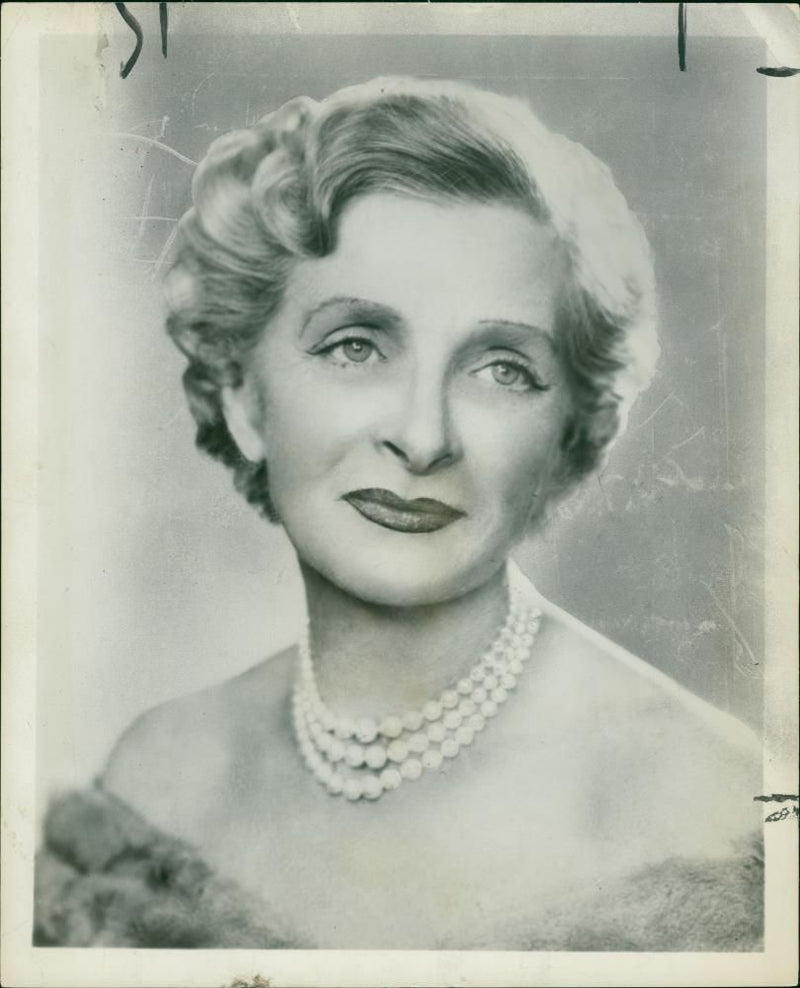 Actress Dame Gladys Cooper in a musical comedy "The Crystal Heart" - Vintage Photograph