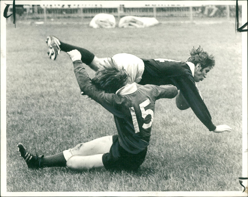 William Steele Rugby union - Vintage Photograph