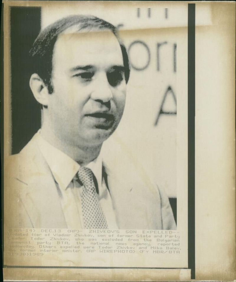 Vladimir Zhivkov - Vintage Photograph