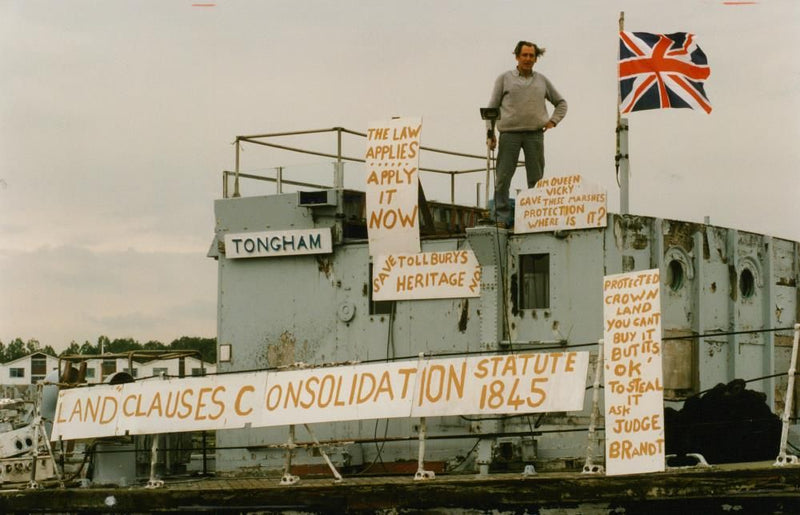 HMS Tongham Ship - Vintage Photograph