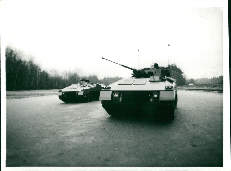 Armoured personnel carrier - Vintage Photograph