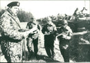 Military co-operation as a Soviet marine officer. - Vintage Photograph