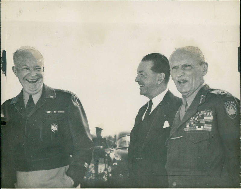 Dwight D. Eisenhower - Vintage Photograph
