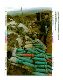 Turkish's military personnel. - Vintage Photograph