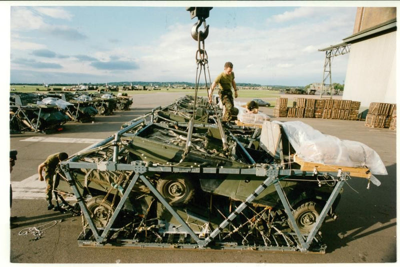 Exercise: Operation Roaring Lion - Vintage Photograph