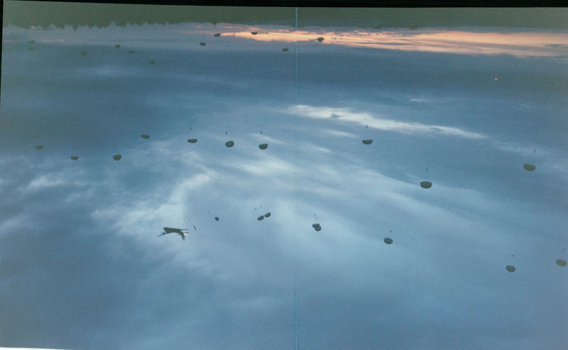 Exercise: Operation Roaring Lion - Vintage Photograph