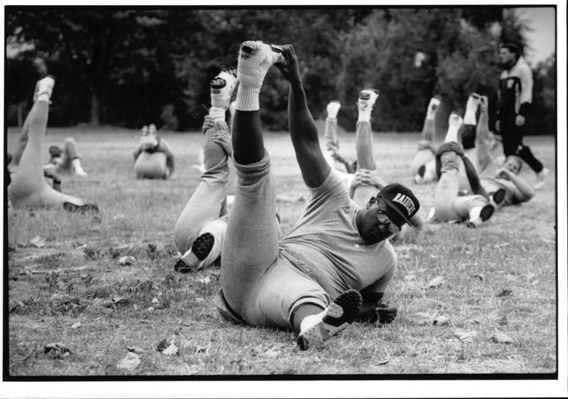 American football in the United States. - Vintage Photograph