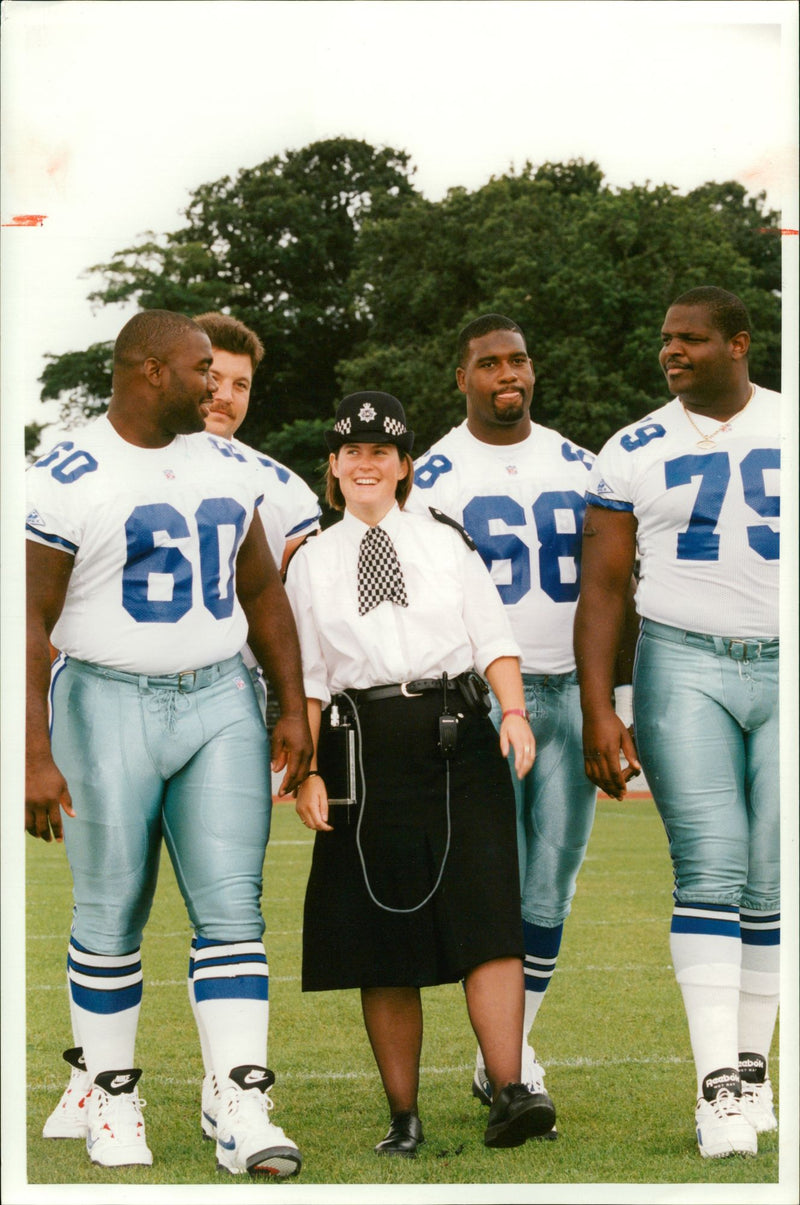 American football in the United States. - Vintage Photograph