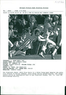 American football in the United States. - Vintage Photograph