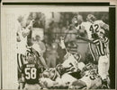 American football in the United States. - Vintage Photograph