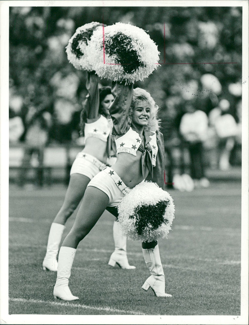 American football in the United States. - Vintage Photograph