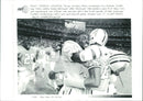 American football in the United States. - Vintage Photograph