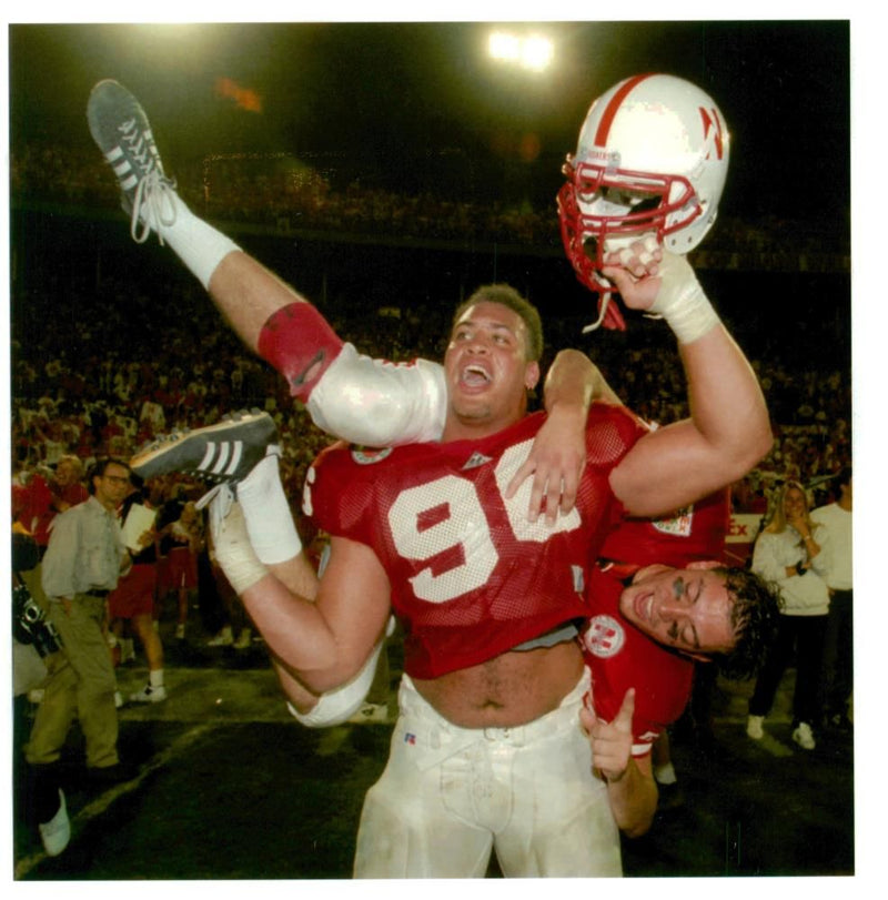 American football in the United States. - Vintage Photograph