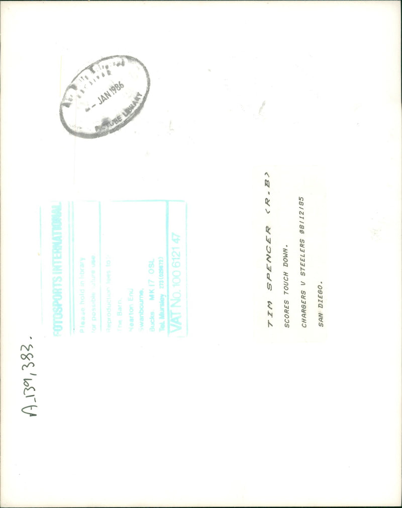 American football in the United States. - Vintage Photograph