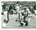 American football in the United States. - Vintage Photograph