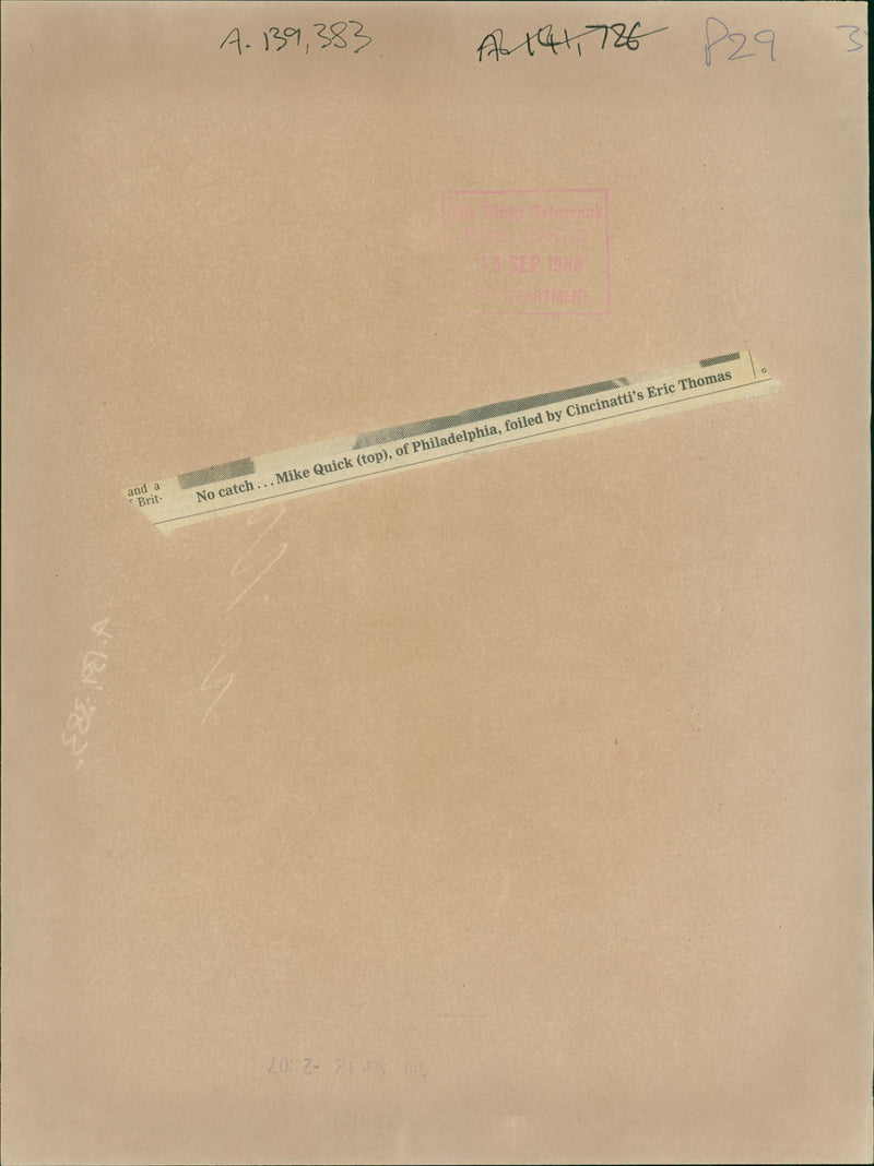 American football in the United States. - Vintage Photograph