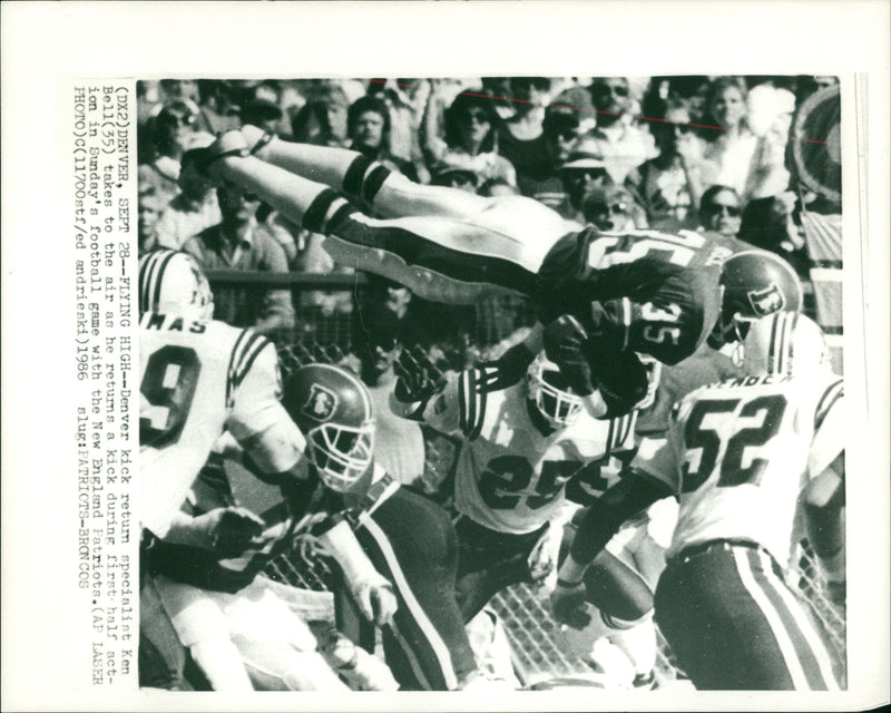 American football in the United States. - Vintage Photograph