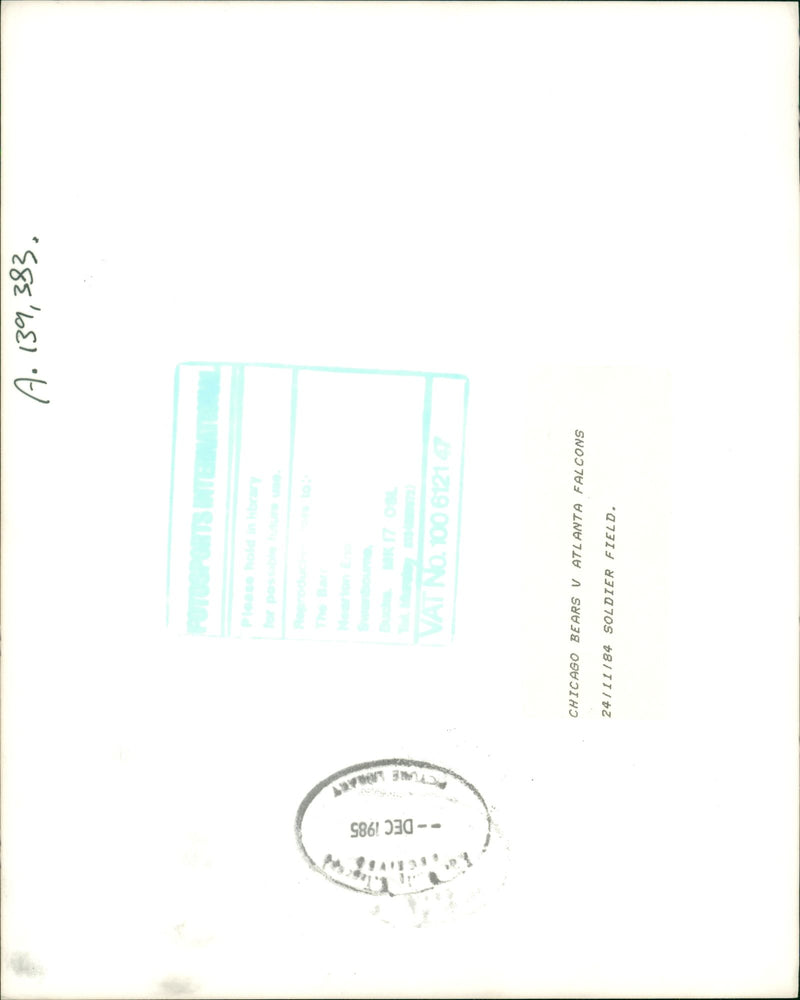 American football in the United States. - Vintage Photograph