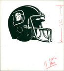 American football in the United States. - Vintage Photograph