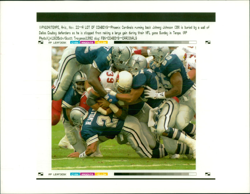 American football in the United States. - Vintage Photograph