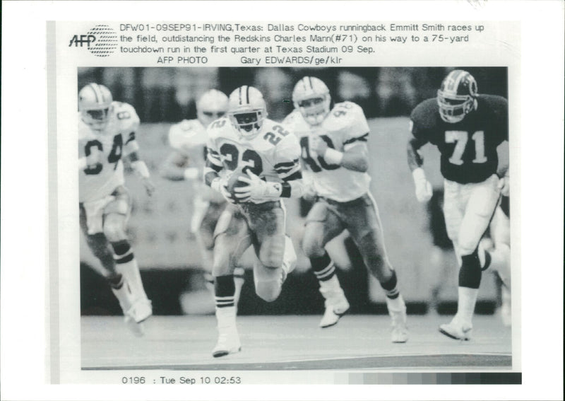 American football in the United States. - Vintage Photograph