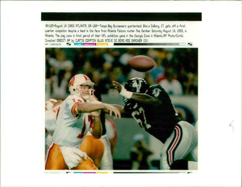 American football in the United States. - Vintage Photograph