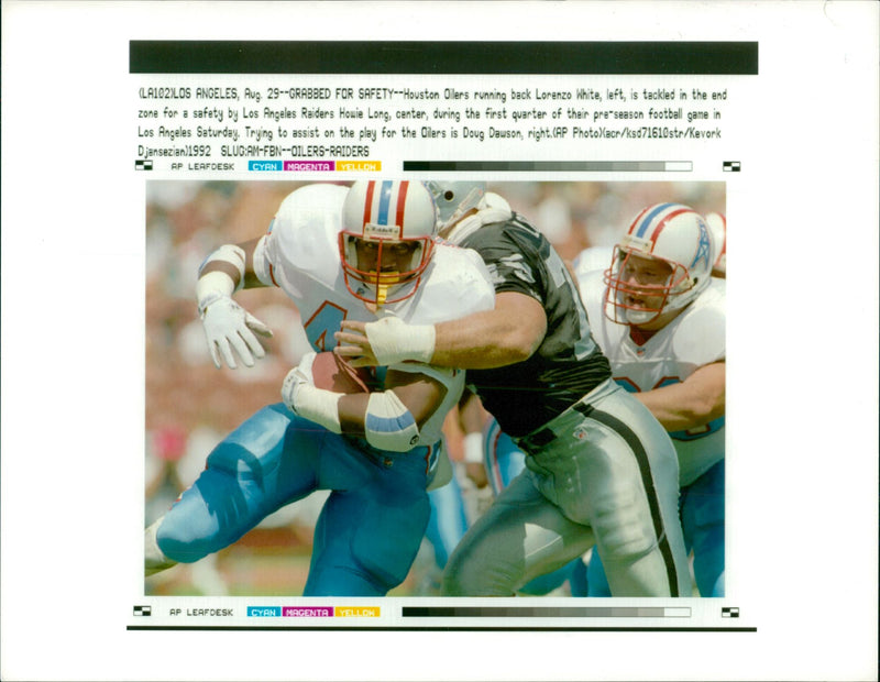 American football in the United States. - Vintage Photograph