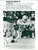 American football in the United States. - Vintage Photograph